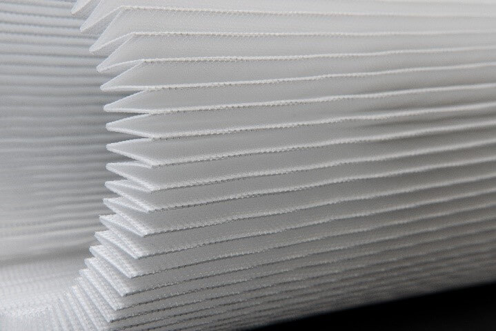 Cabin air filter material  Colback non woven media for particle